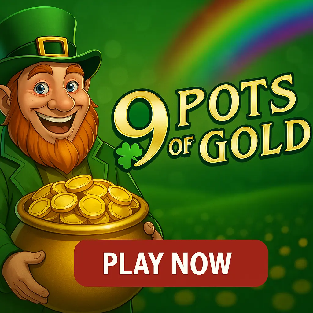 Pots of Gold Irish leprechaun slot